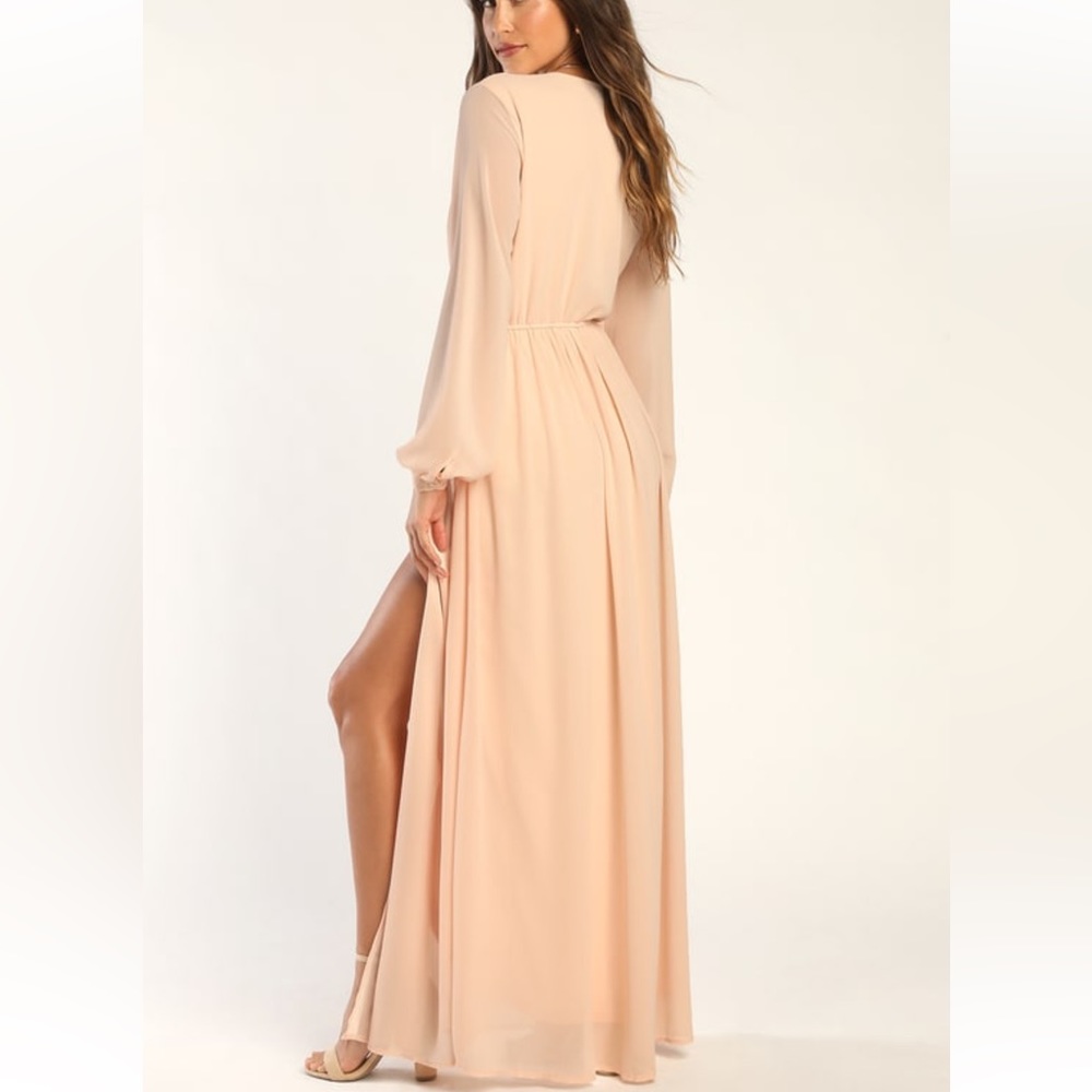Blush Pink Maxi Dress